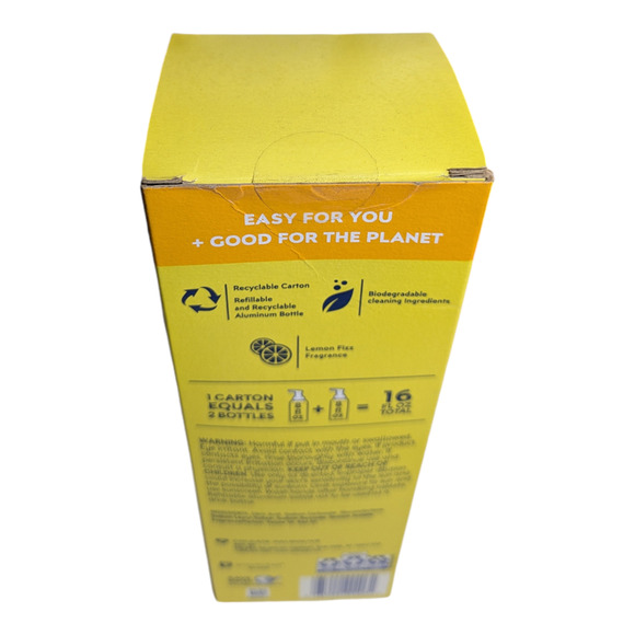 SoftSoap - Foaming Hand Soap - Starter Kit -1 bottle 2 refill tabs -Lemon Fizz - Picture 6 of 6